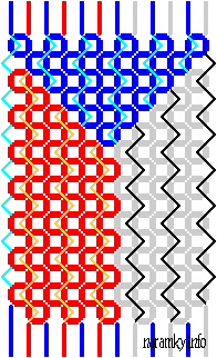 ka 12 nit, sam zptn uzlky, diagram